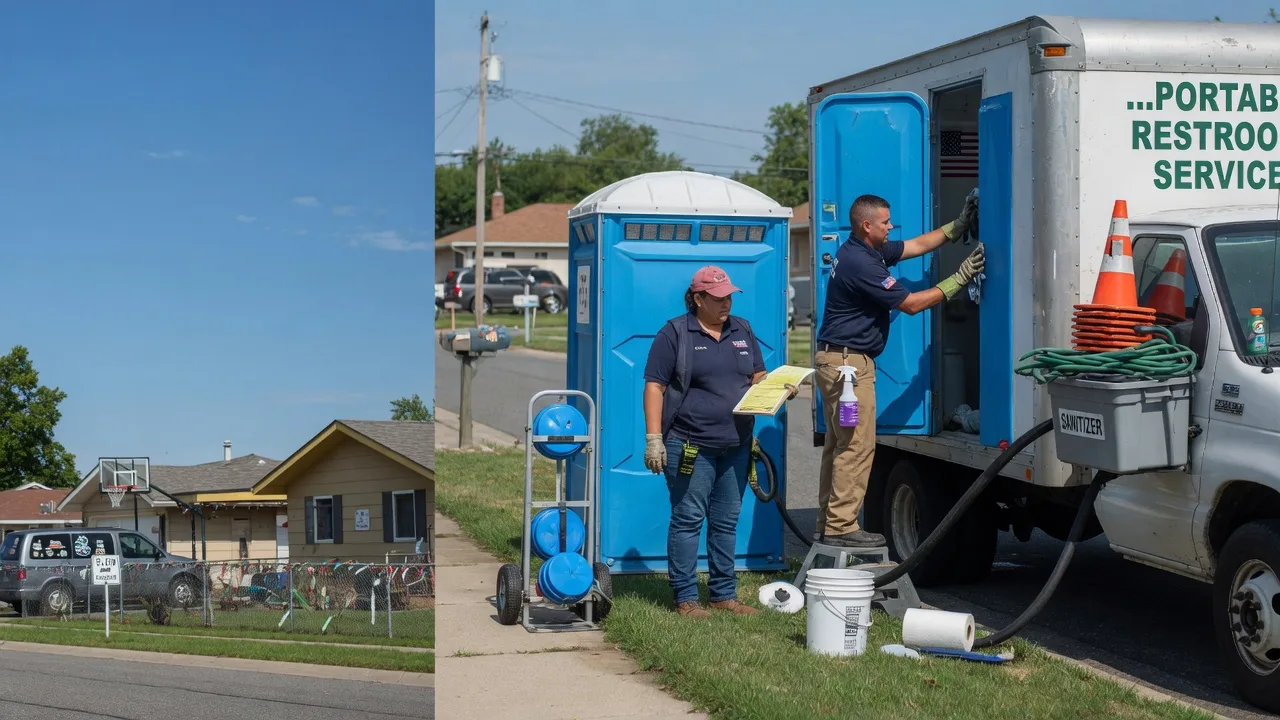 Portable Toilet Rental in Sullivan, IL near me